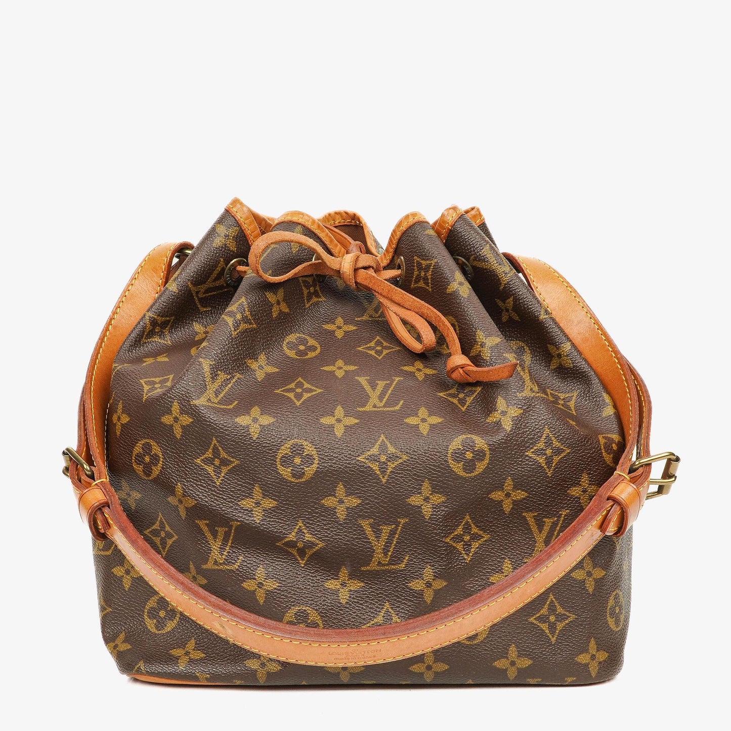Louis Vuitton Petit Noe Monogram Canvas Shoulder Bag