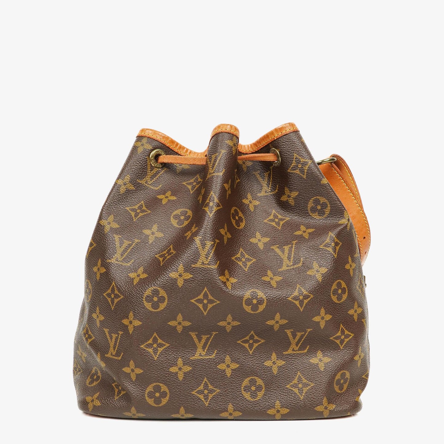 Louis Vuitton Petit Noe Monogram Canvas Shoulder Bag