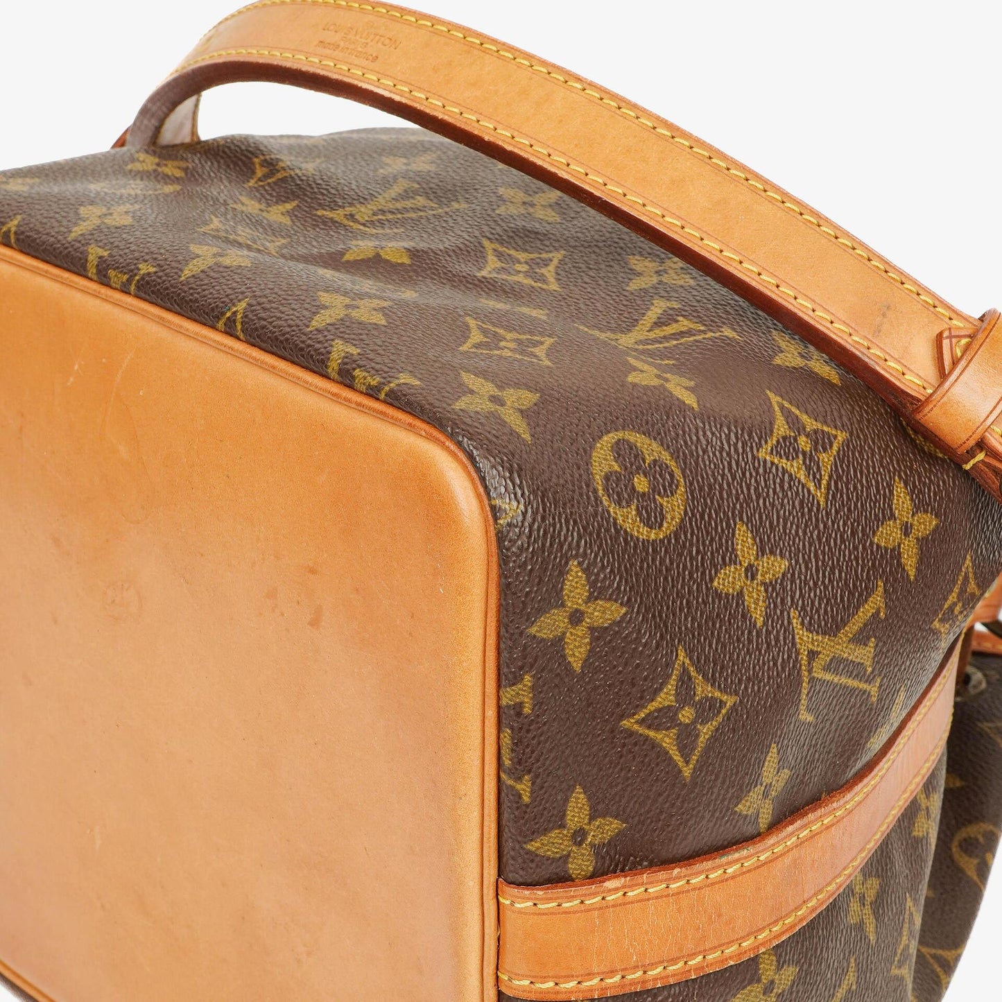 Louis Vuitton Petit Noe Monogram Canvas Shoulder Bag