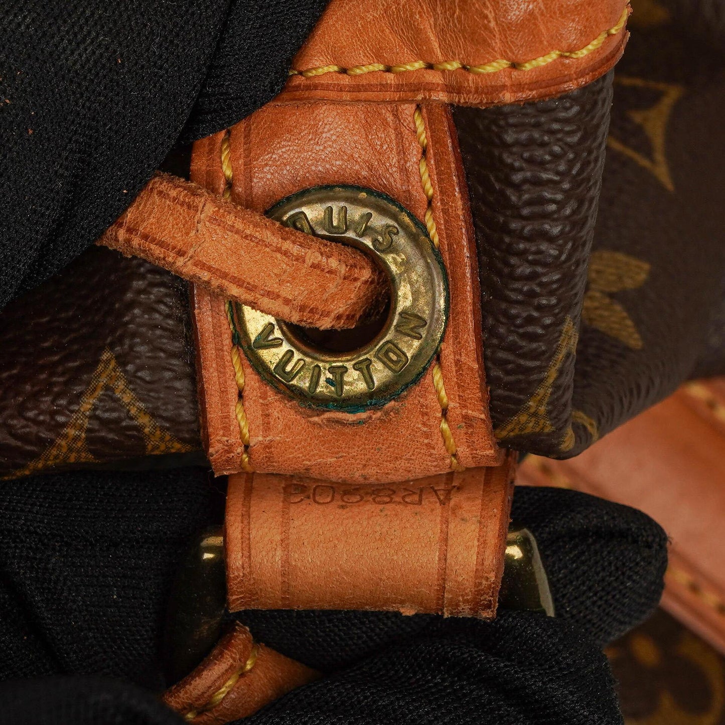 Louis Vuitton Petit Noe Monogram Canvas Shoulder Bag