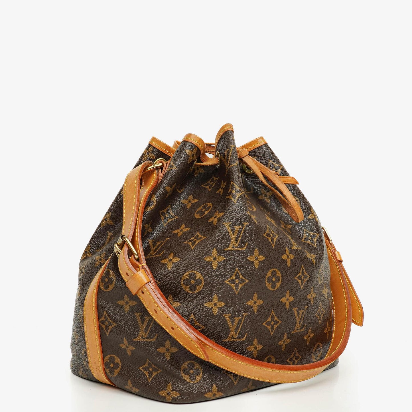 Louis Vuitton Petit Noe Monogram Canvas Shoulder Bag