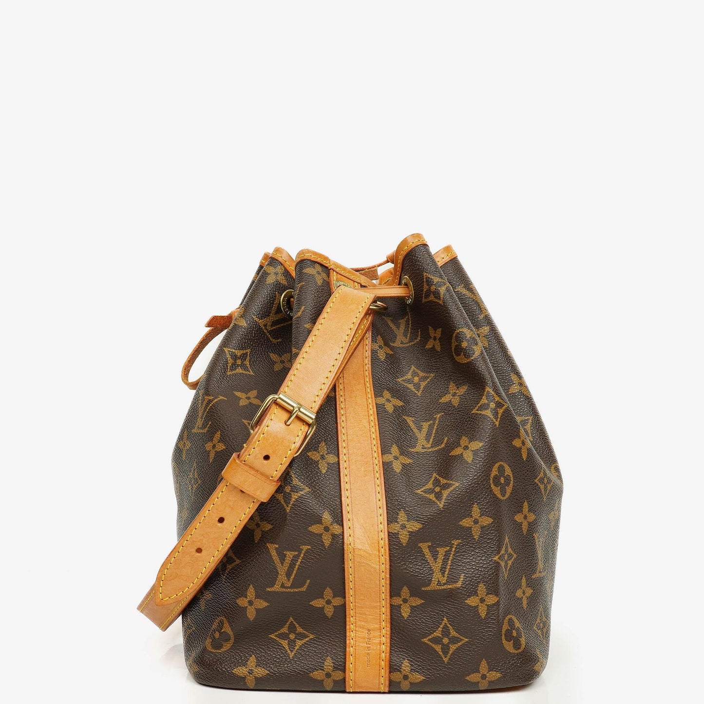 Louis Vuitton Petit Noe Monogram Canvas Shoulder Bag