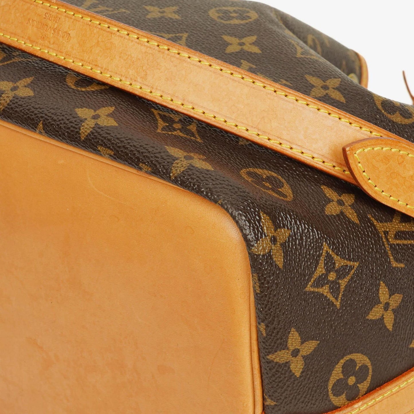 Louis Vuitton Petit Noe Monogram Canvas Shoulder Bag