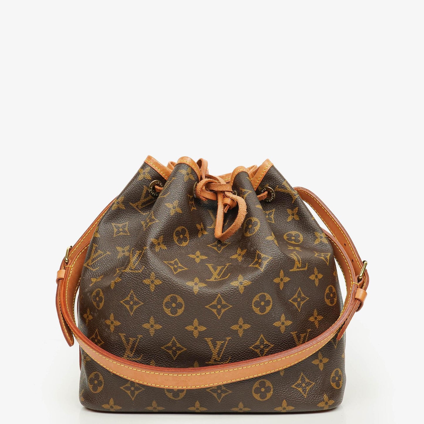 Louis Vuitton Petit Noe Monogram Canvas Shoulder Bag