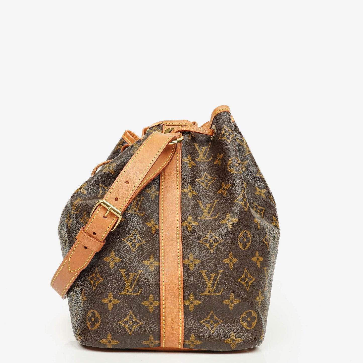 Louis Vuitton Petit Noe Monogram Canvas Shoulder Bag