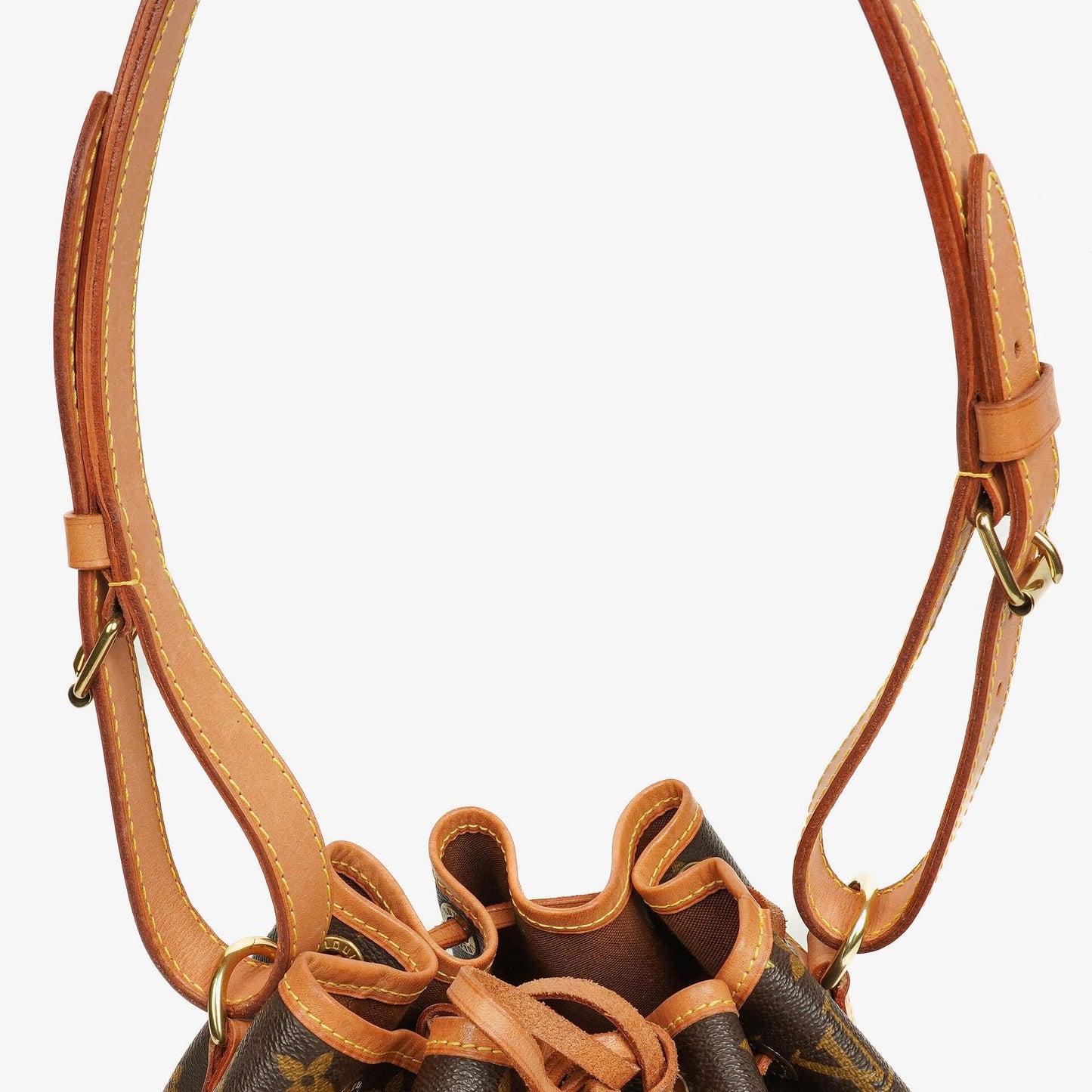 Louis Vuitton Petit Noe Monogram Canvas Shoulder Bag