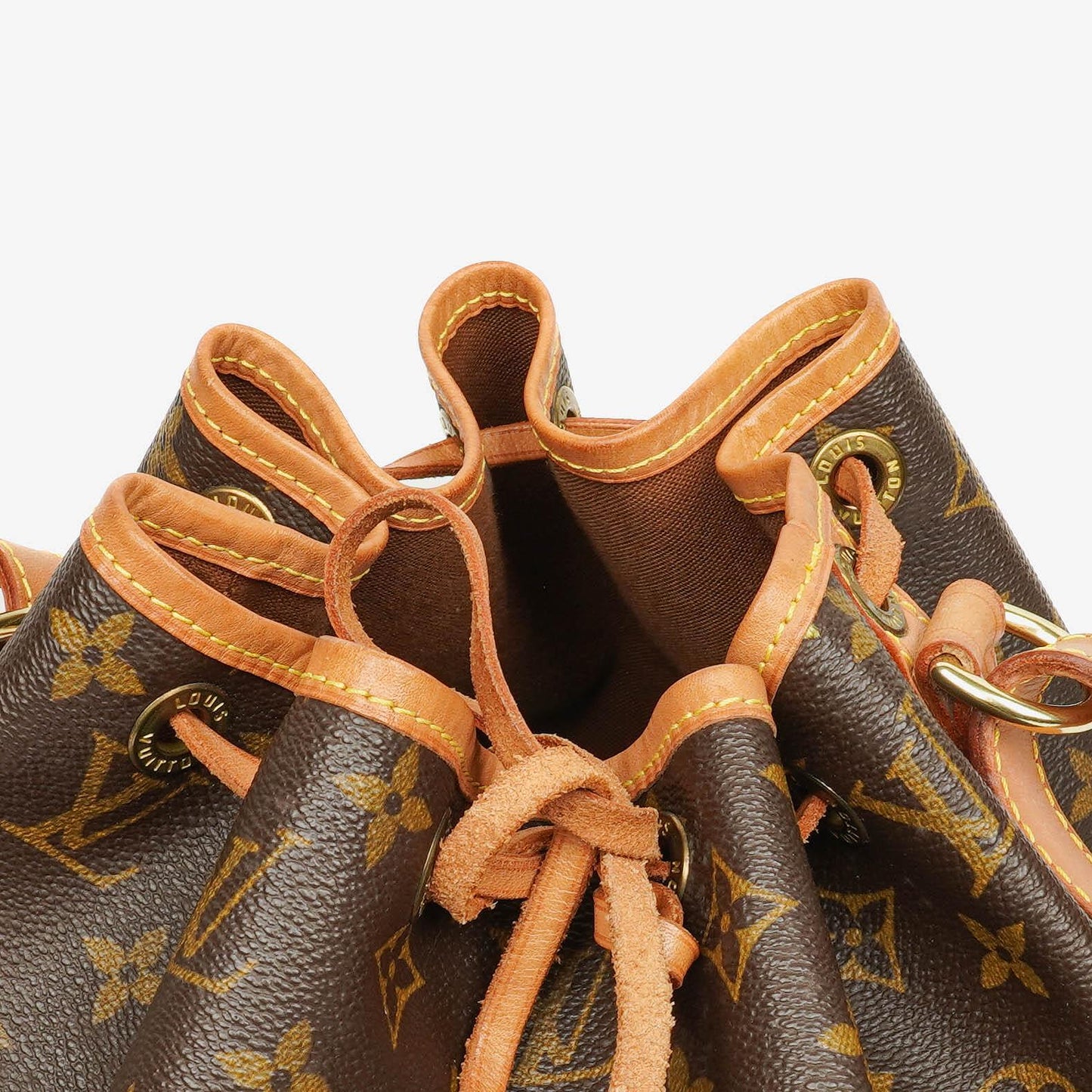 Louis Vuitton Petit Noe Monogram Canvas Shoulder Bag
