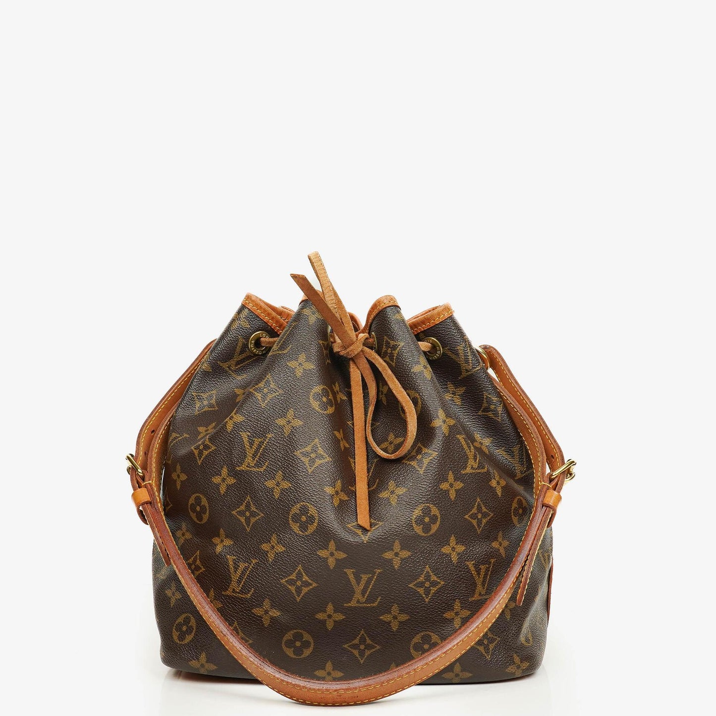 Louis Vuitton Petit Noe Monogram Canvas Shoulder Bag