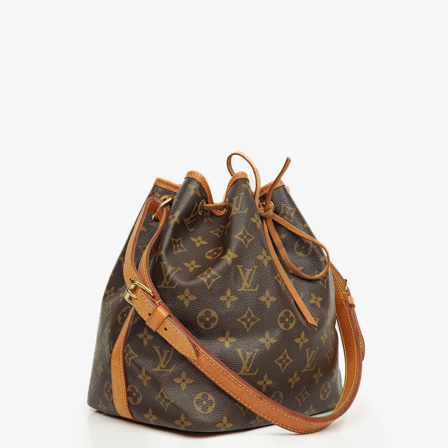 Louis Vuitton Petit Noe Monogram Canvas Shoulder Bag