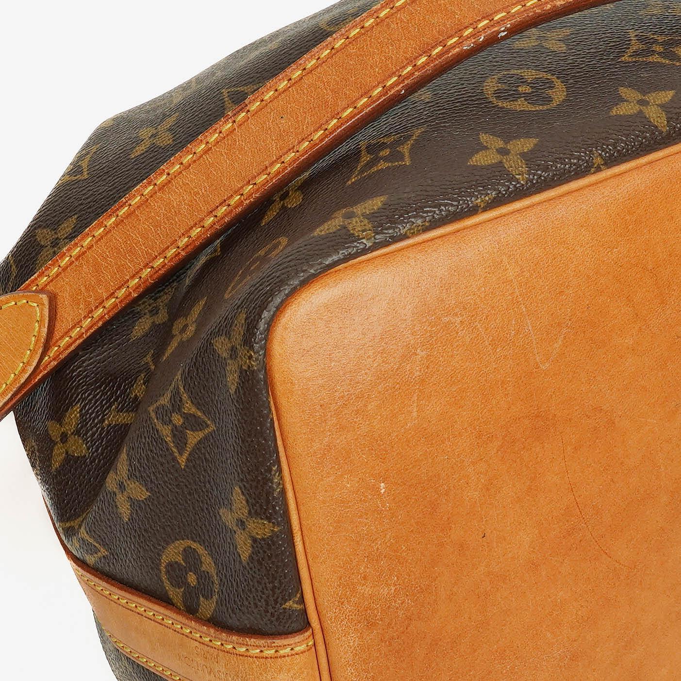 Louis Vuitton Petit Noe Monogram Canvas Shoulder Bag