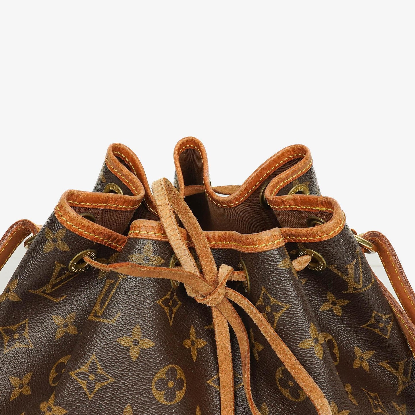 Louis Vuitton Petit Noe Monogram Canvas Shoulder Bag