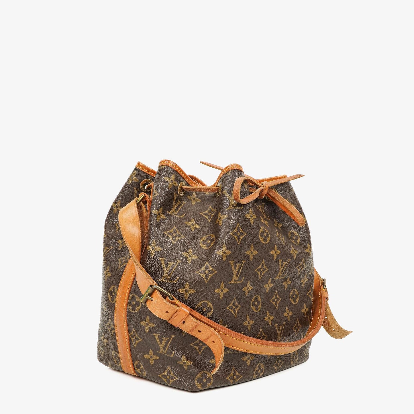 Louis Vuitton Petit Noe Monogram Canvas Shoulder Bag