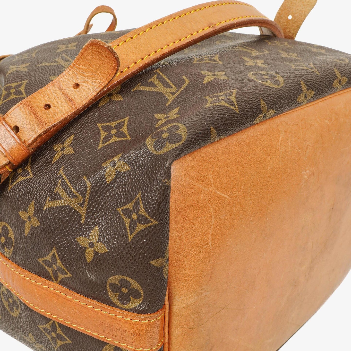 Louis Vuitton Petit Noe Monogram Canvas Shoulder Bag