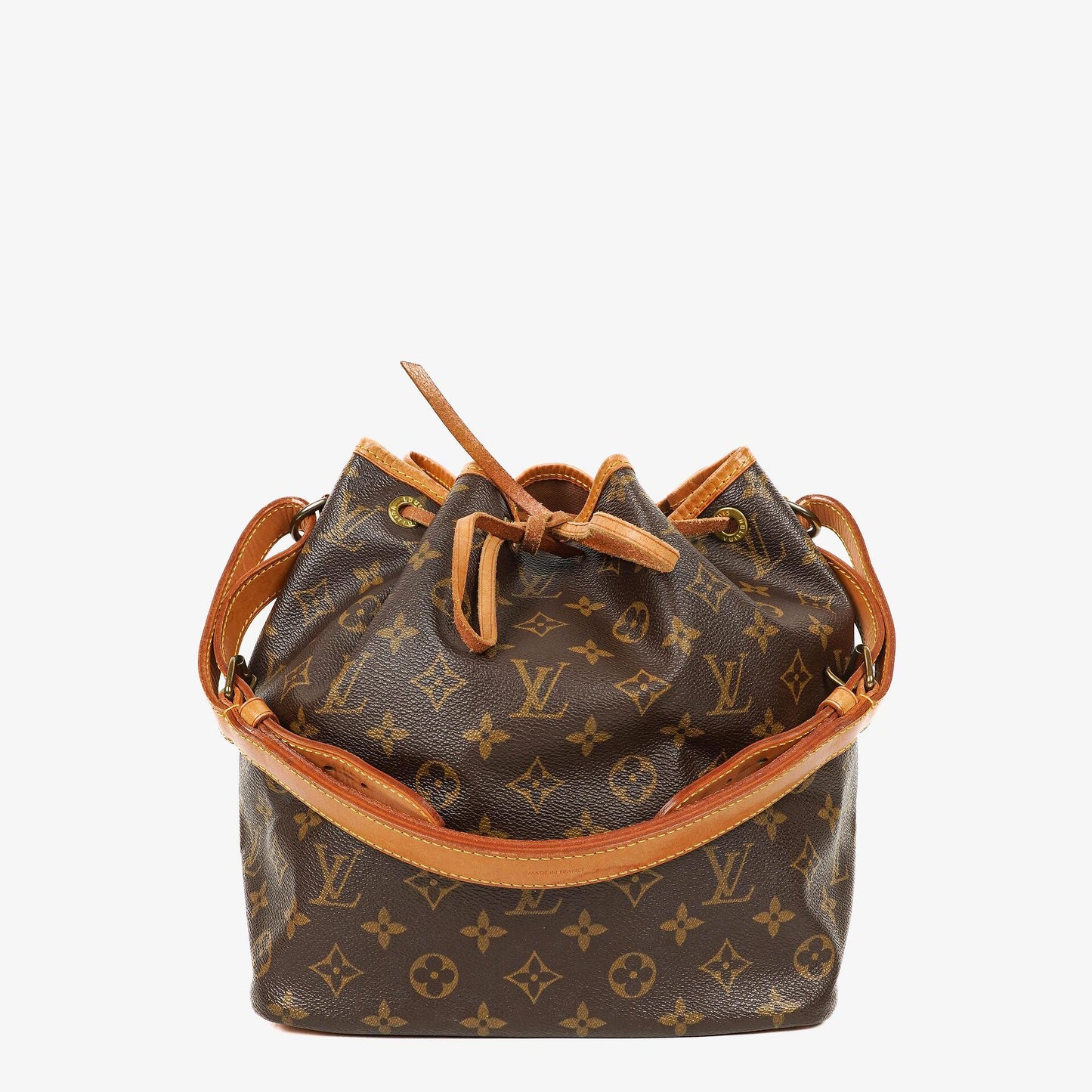 Louis Vuitton Petit Noe Monogram Canvas Shoulder Bag