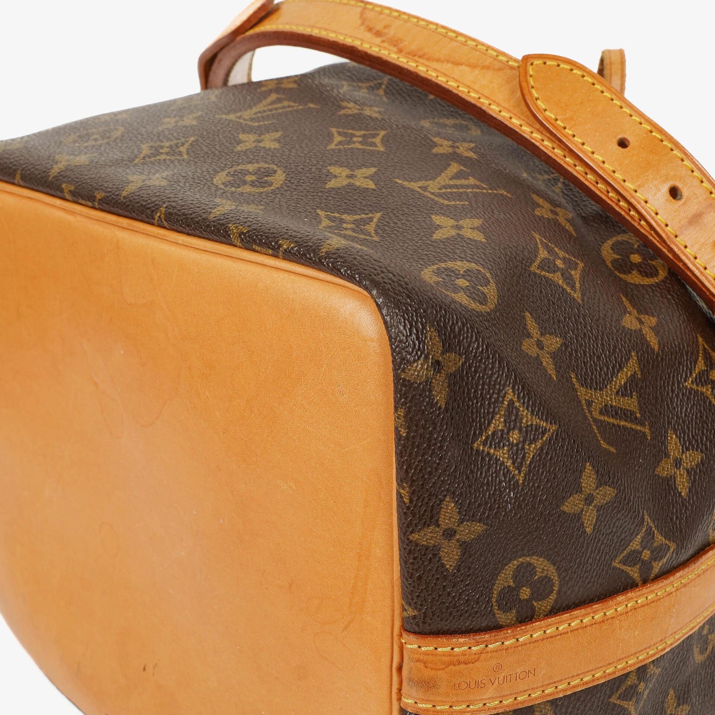Louis Vuitton Petit Noe Monogram Canvas Shoulder Bag