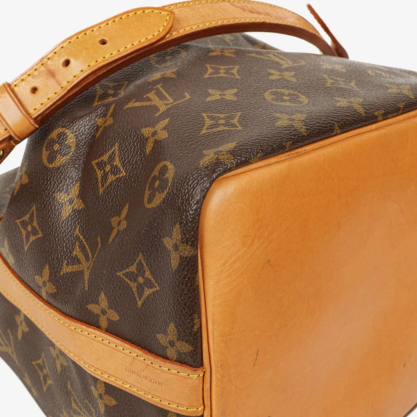 Louis Vuitton Petit Noe Monogram Canvas Shoulder Bag