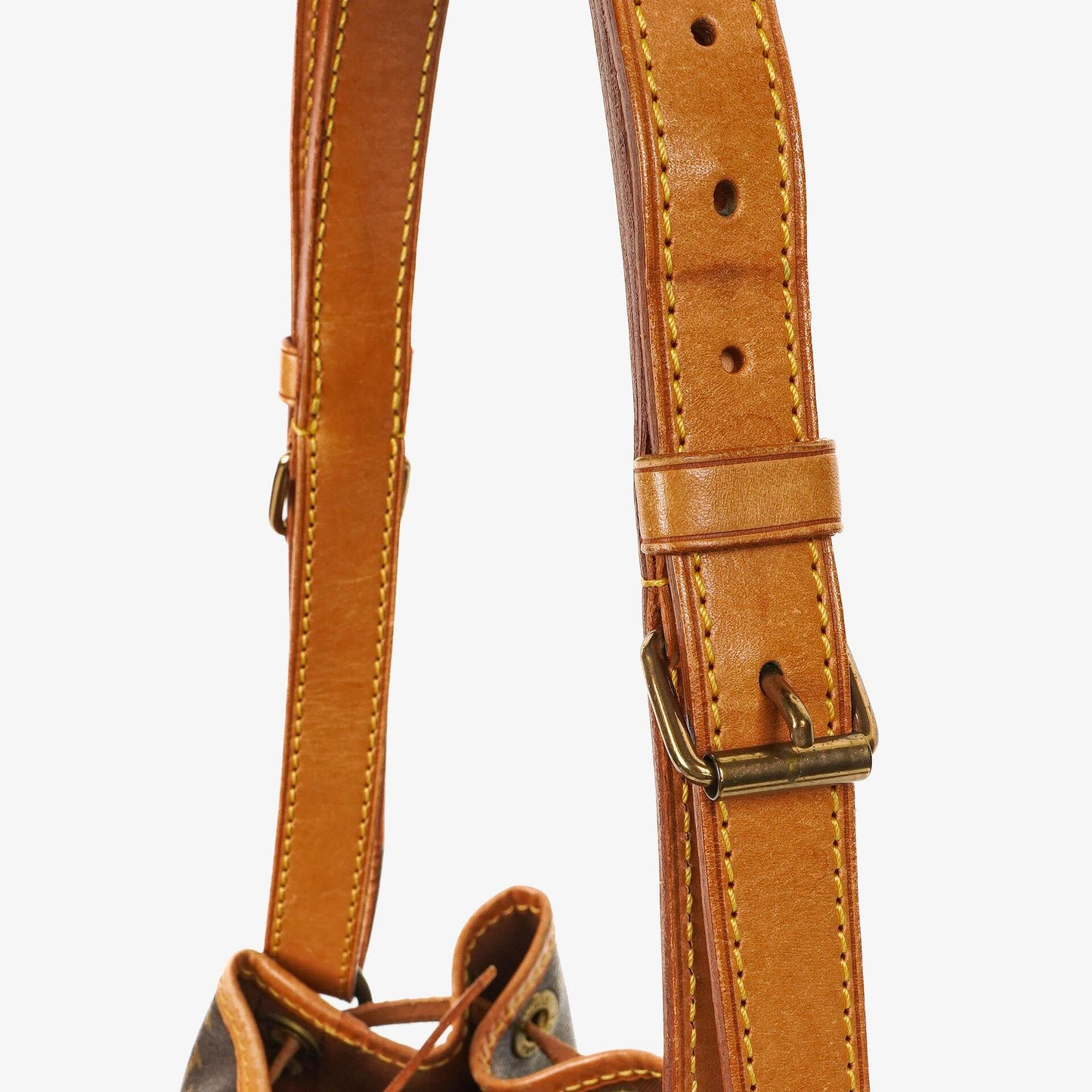 Louis Vuitton Petit Noe Monogram Canvas Shoulder Bag