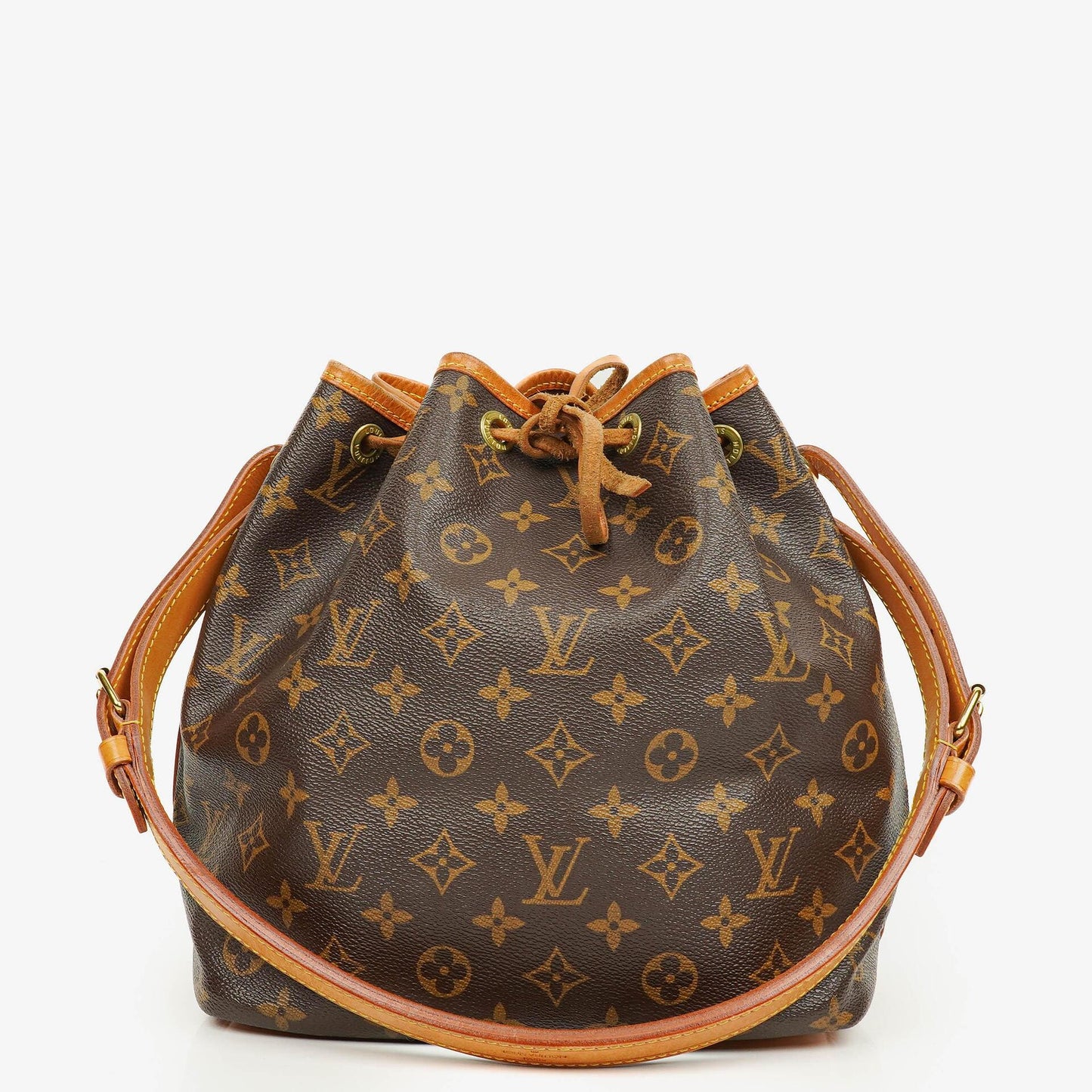 Louis Vuitton Petit Noe Monogram Canvas Shoulder Bag
