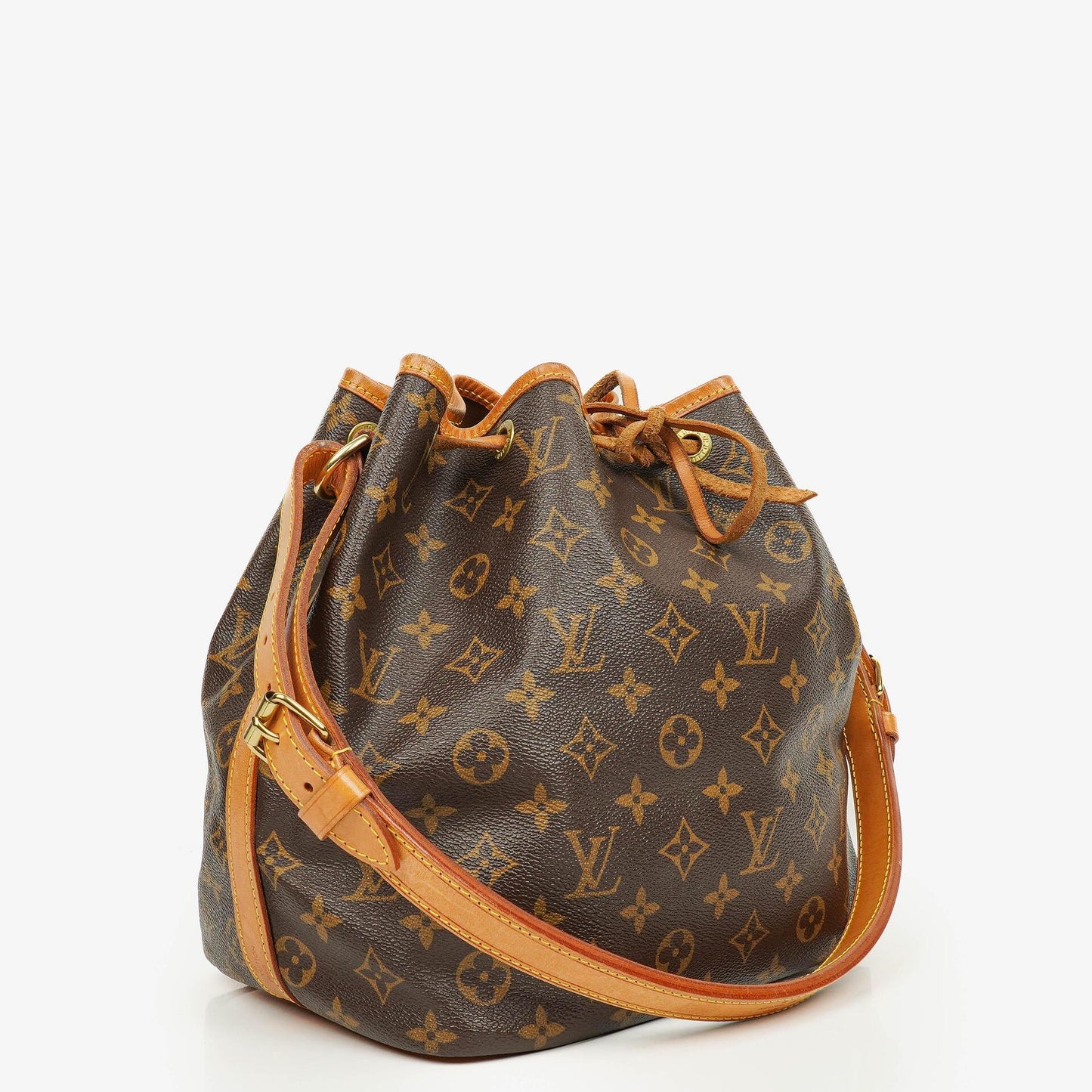 Louis Vuitton Petit Noe Monogram Canvas Shoulder Bag
