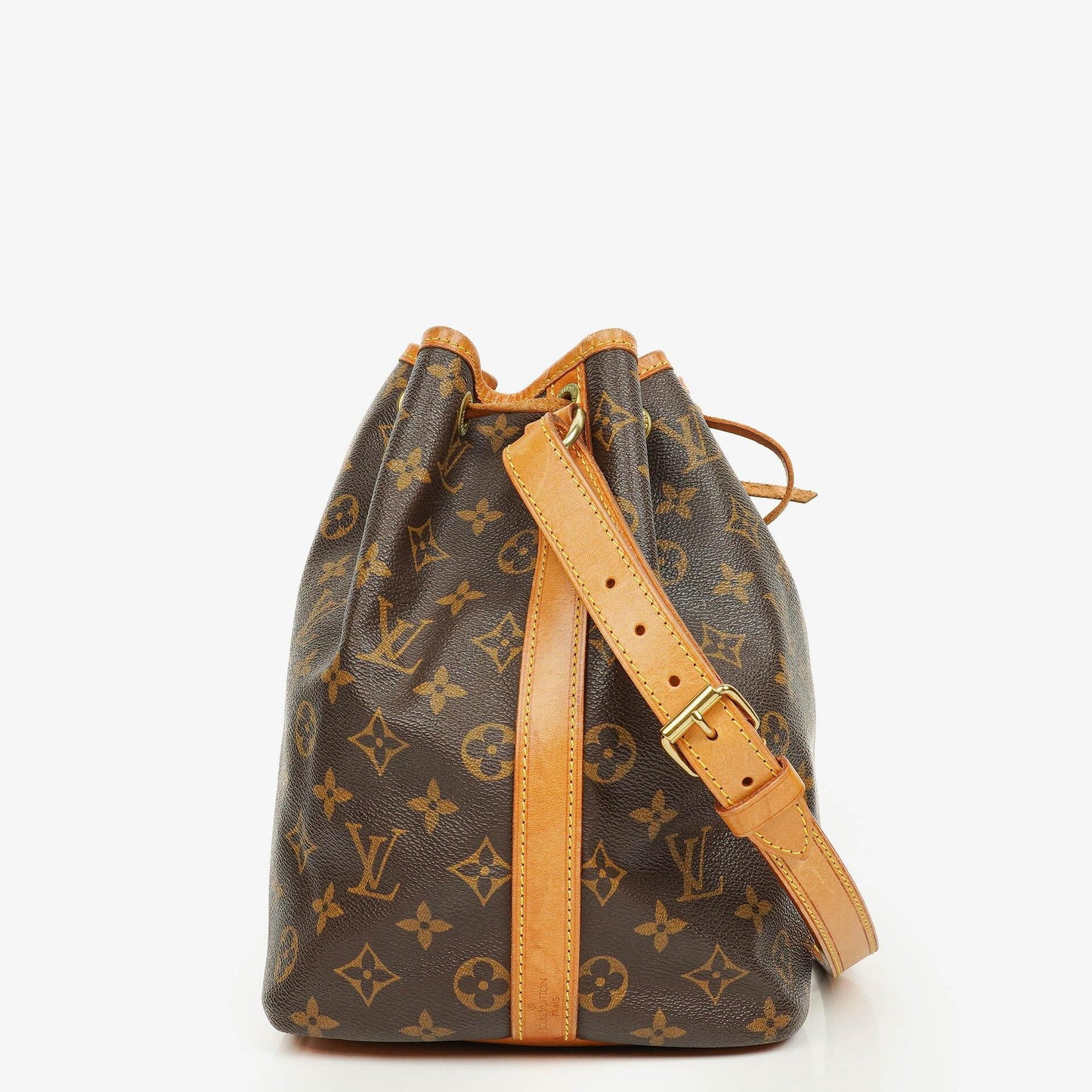 Louis Vuitton Petit Noe Monogram Canvas Shoulder Bag