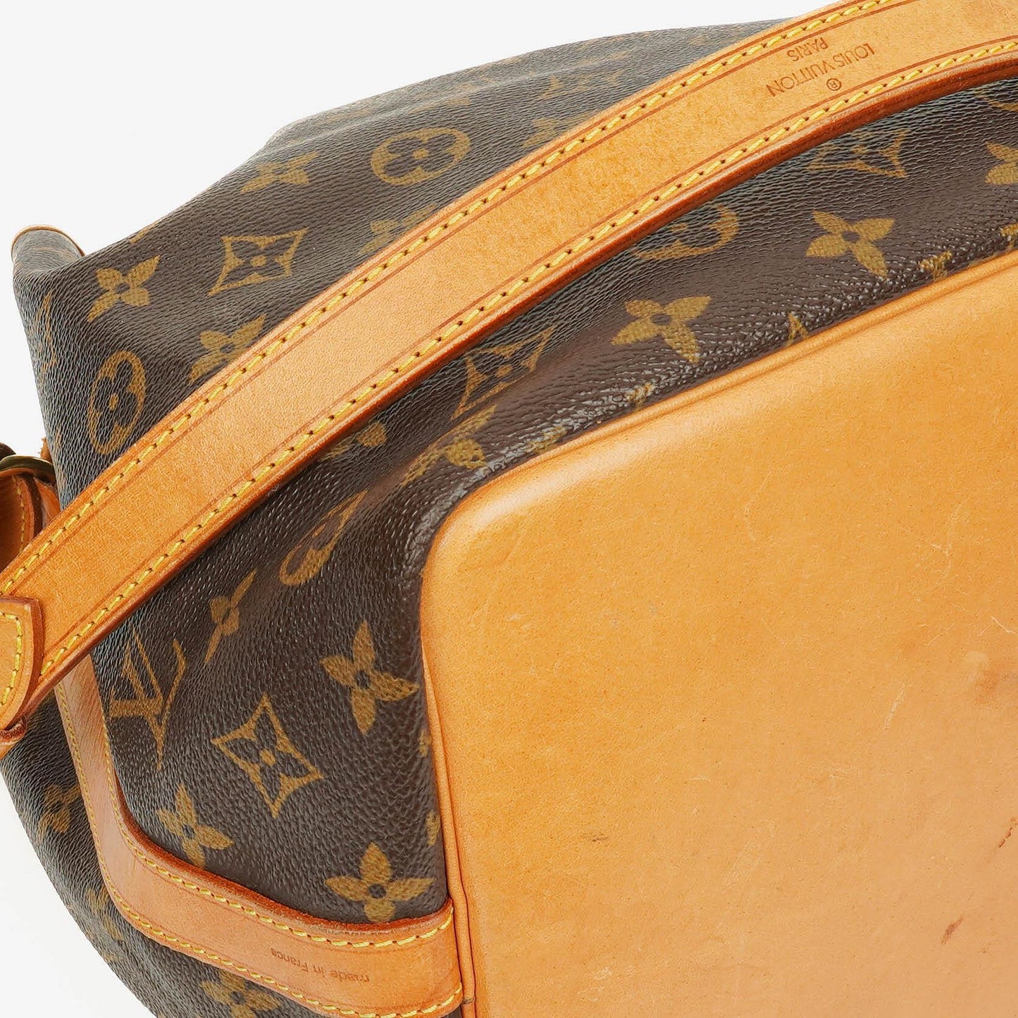 Louis Vuitton Petit Noe Monogram Canvas Shoulder Bag