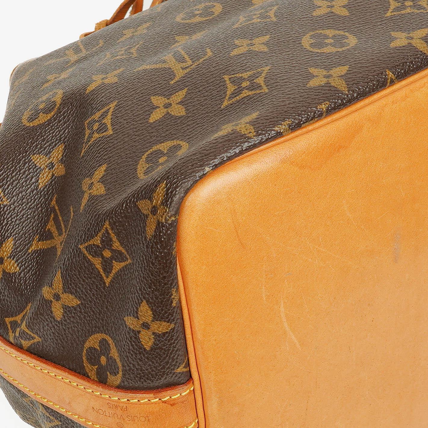 Louis Vuitton Petit Noe Monogram Canvas Shoulder Bag