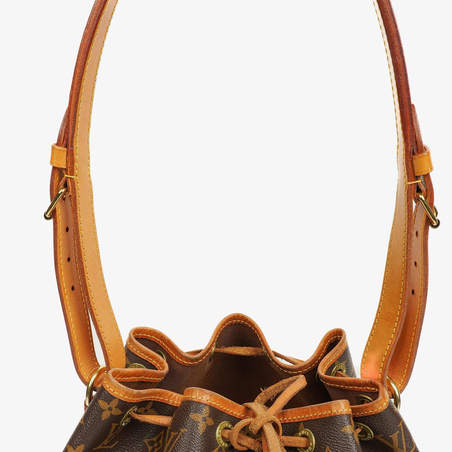 Louis Vuitton Petit Noe Monogram Canvas Shoulder Bag
