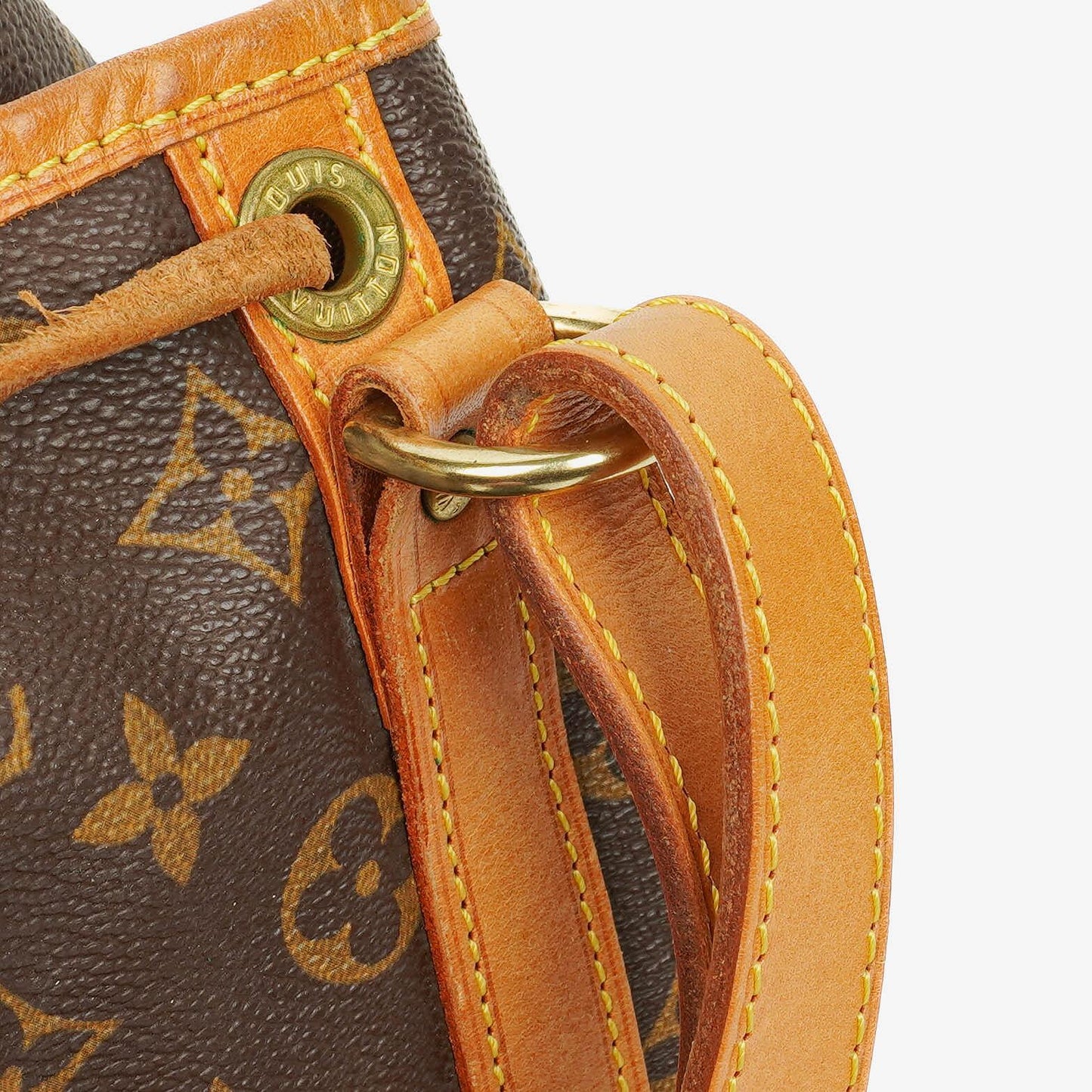 Louis Vuitton Petit Noe Monogram Canvas Shoulder Bag