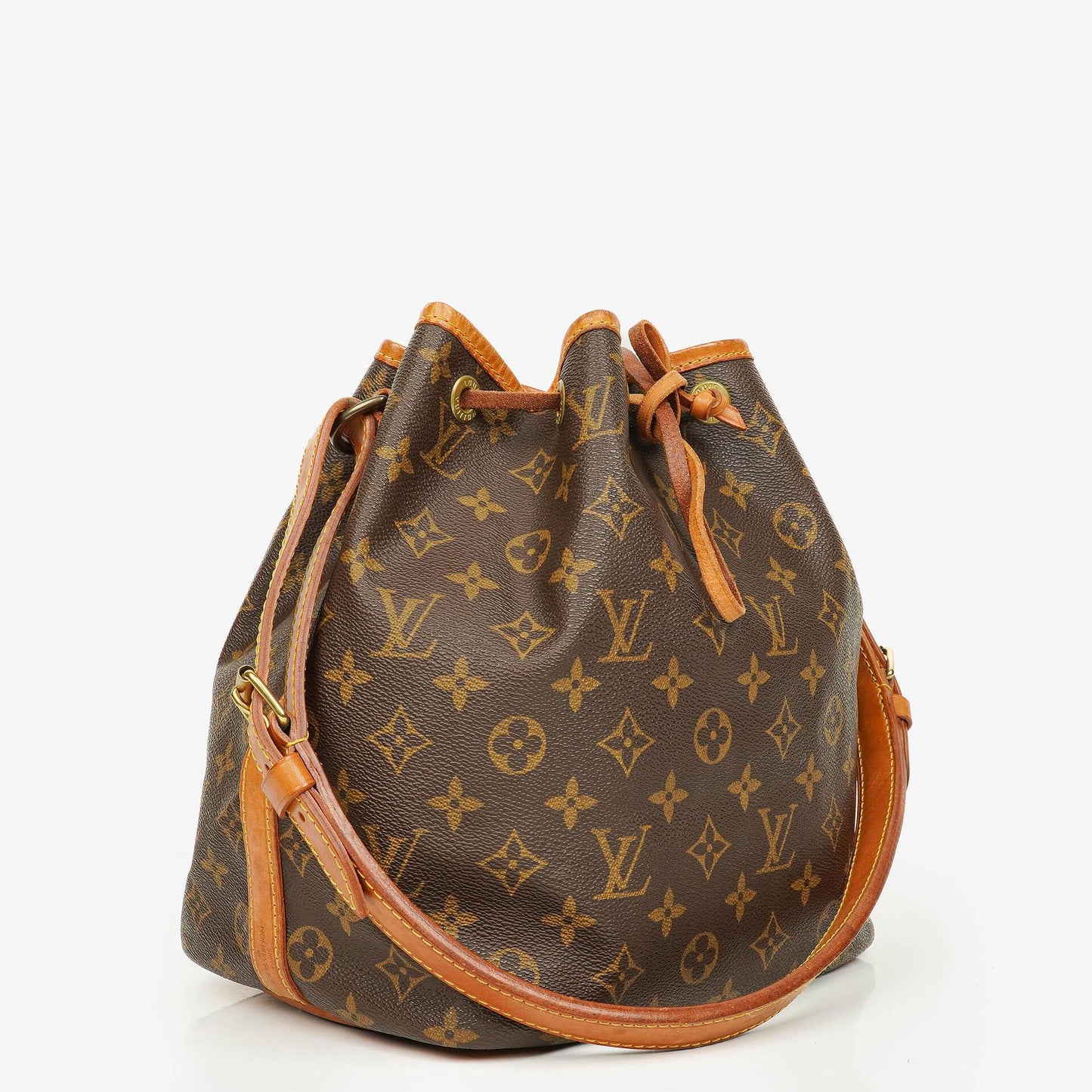 Louis Vuitton Petit Noe Monogram Canvas Shoulder Bag