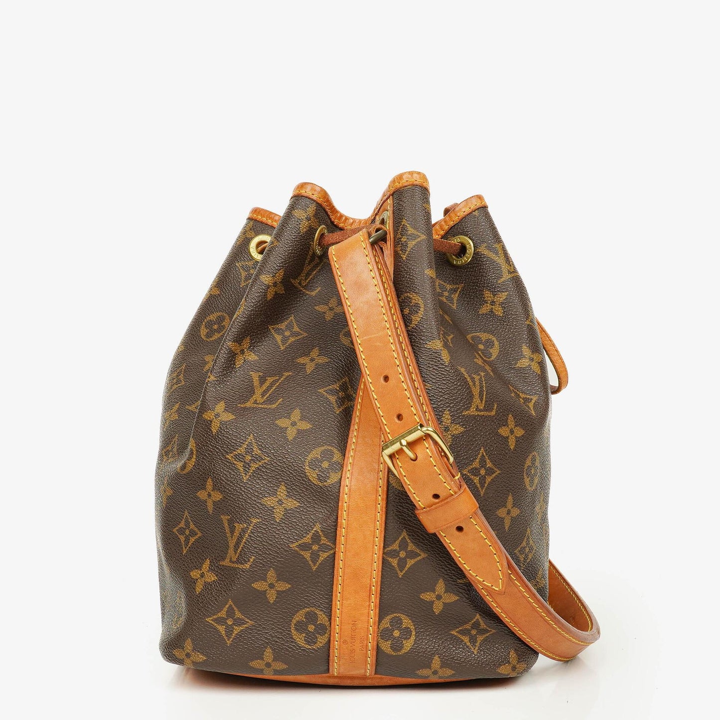 Louis Vuitton Petit Noe Monogram Canvas Shoulder Bag