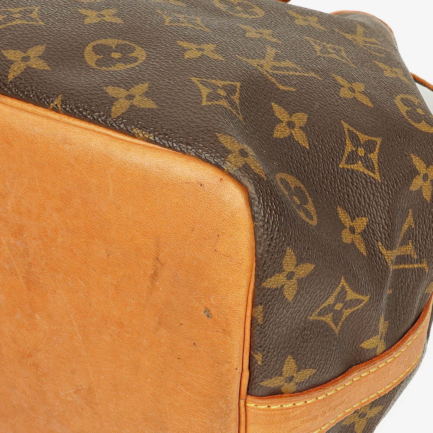 Louis Vuitton Petit Noe Monogram Canvas Shoulder Bag
