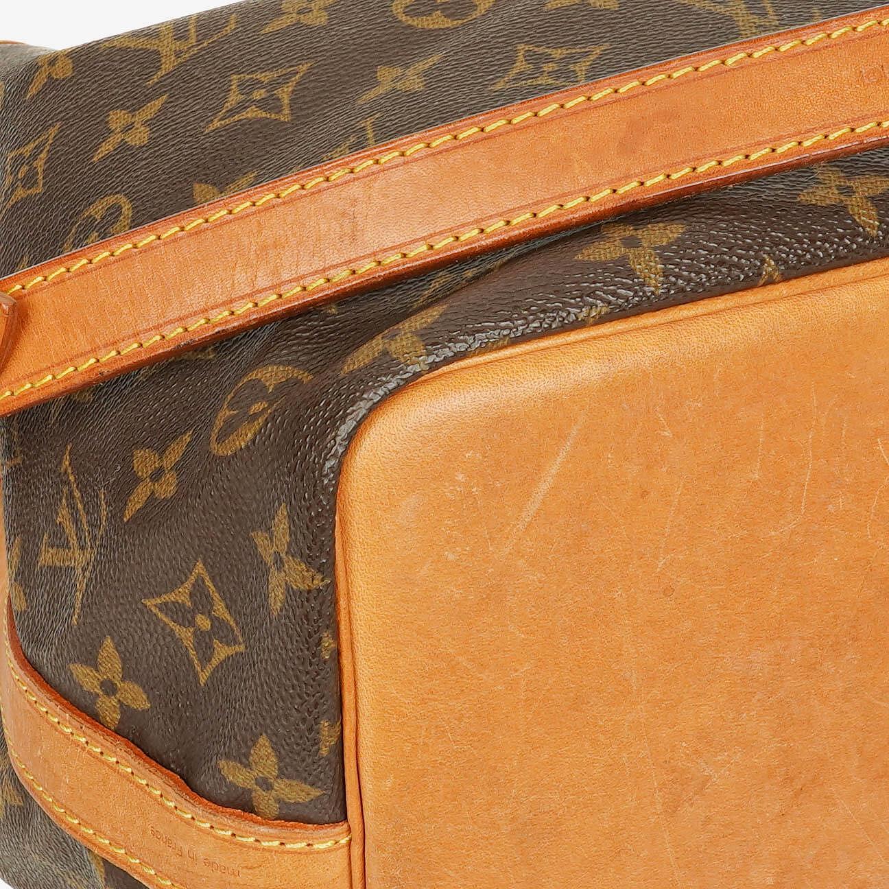 Louis Vuitton Petit Noe Monogram Canvas Shoulder Bag