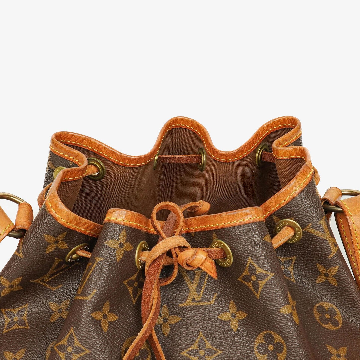 Louis Vuitton Petit Noe Monogram Canvas Shoulder Bag