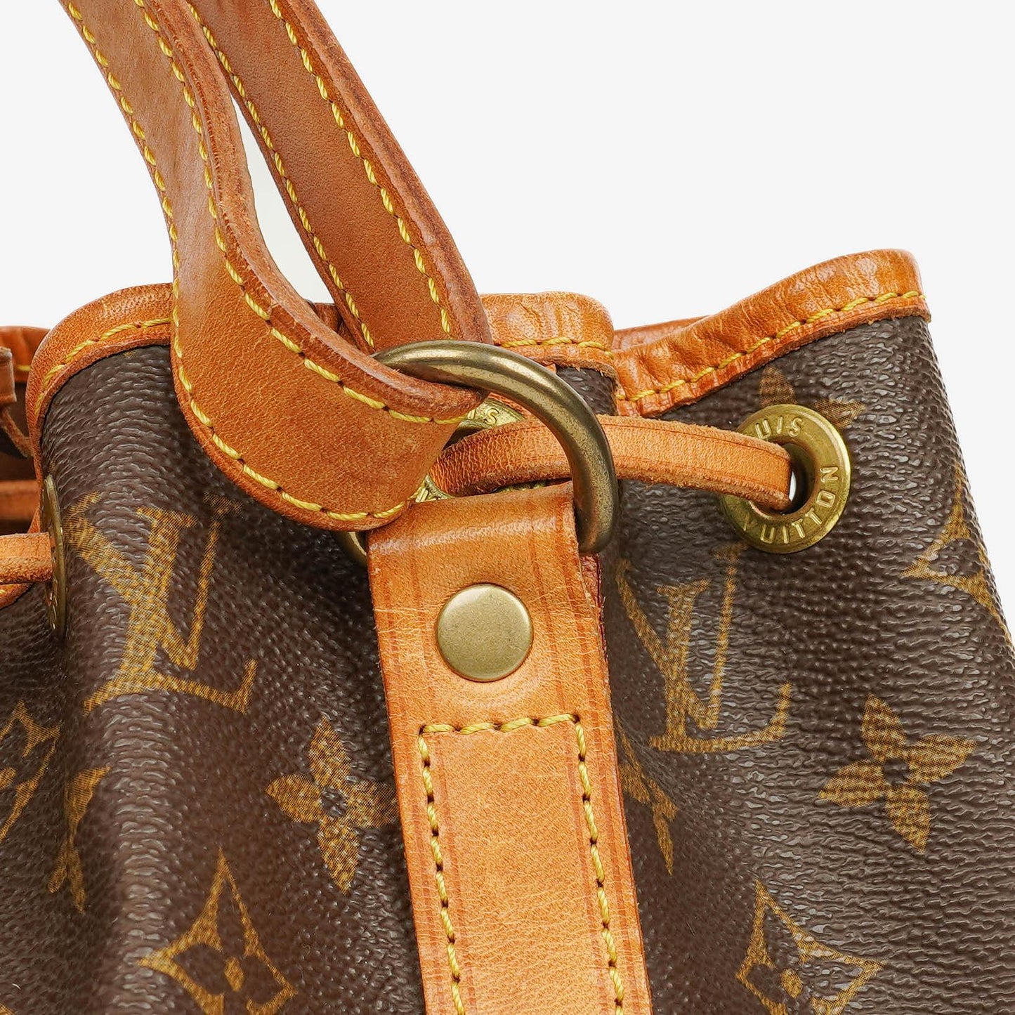 Louis Vuitton Petit Noe Monogram Canvas Shoulder Bag