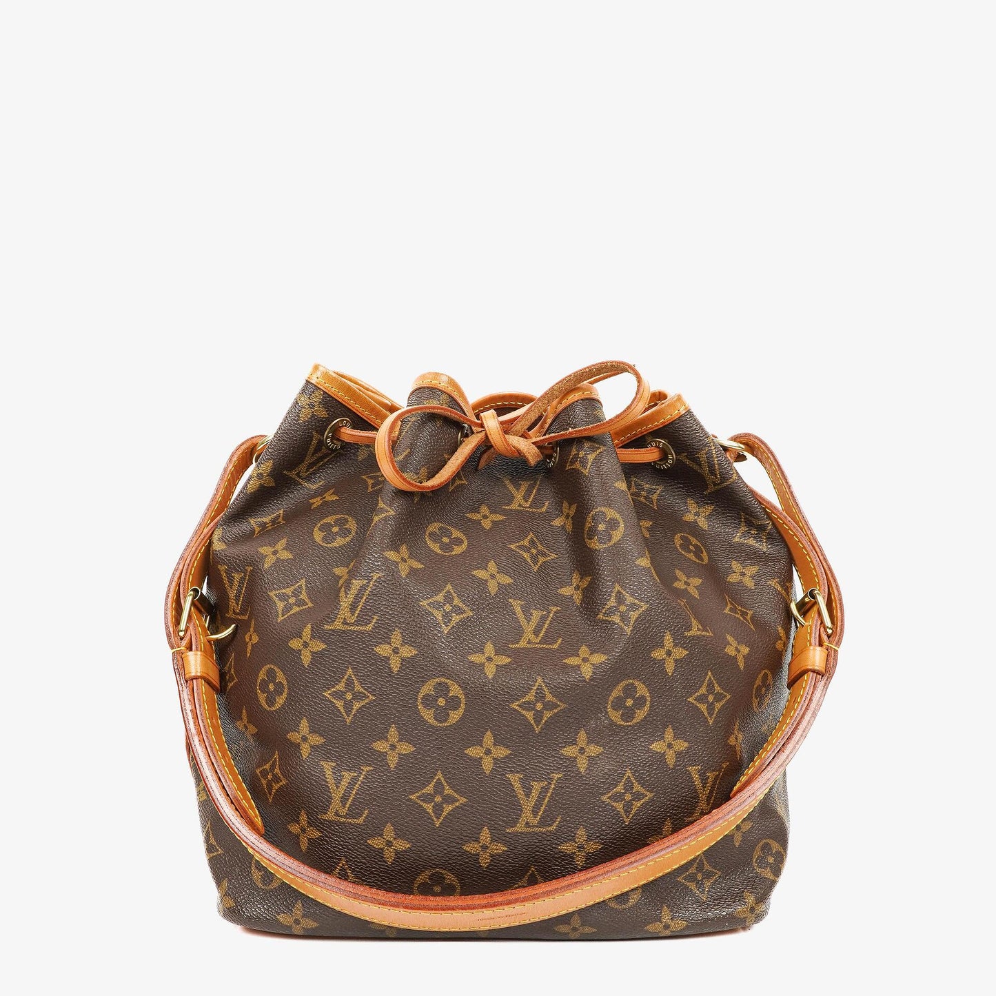 Louis Vuitton Petit Noe Monogram Canvas Shoulder Bag