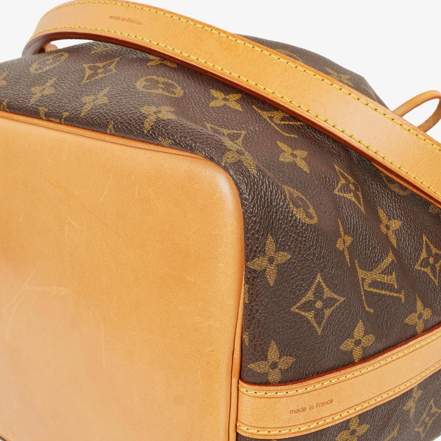 Louis Vuitton Petit Noe Monogram Canvas Shoulder Bag
