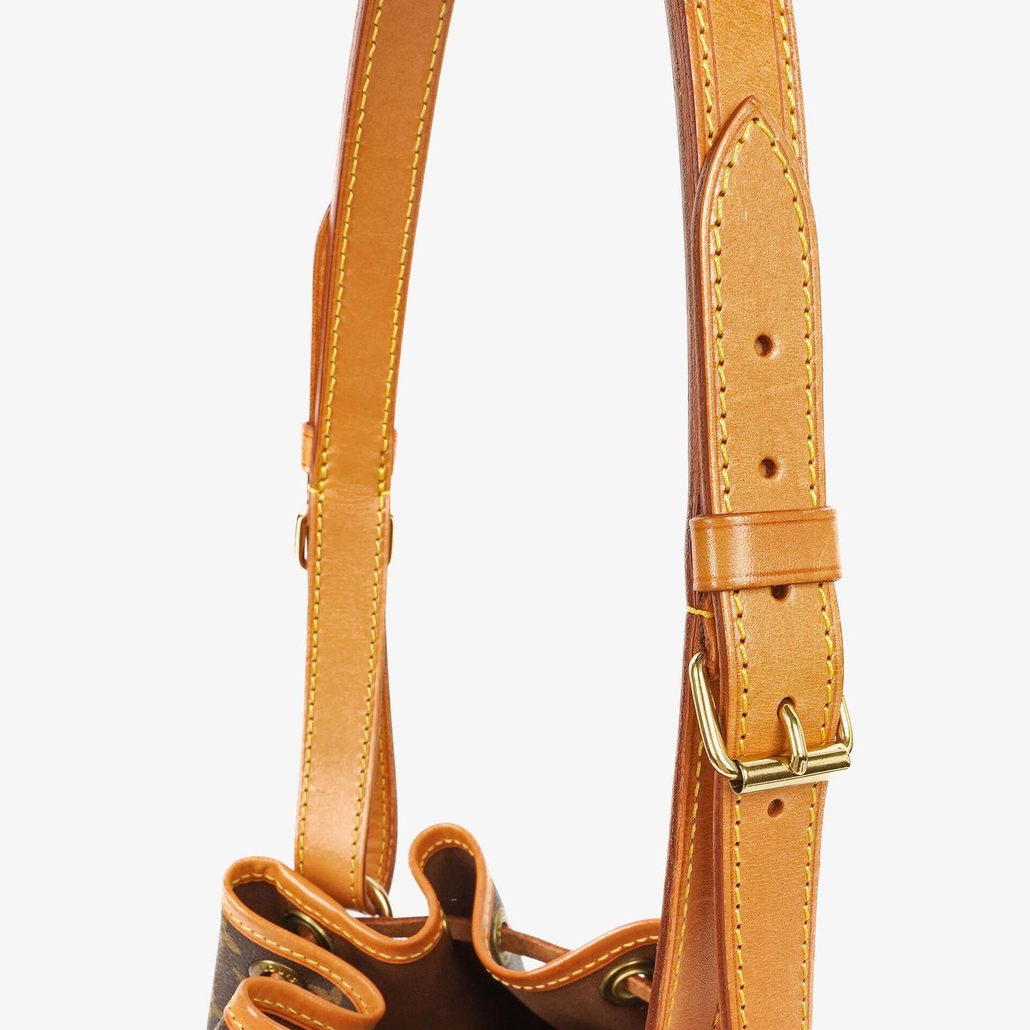 Louis Vuitton Petit Noe Monogram Canvas Shoulder Bag
