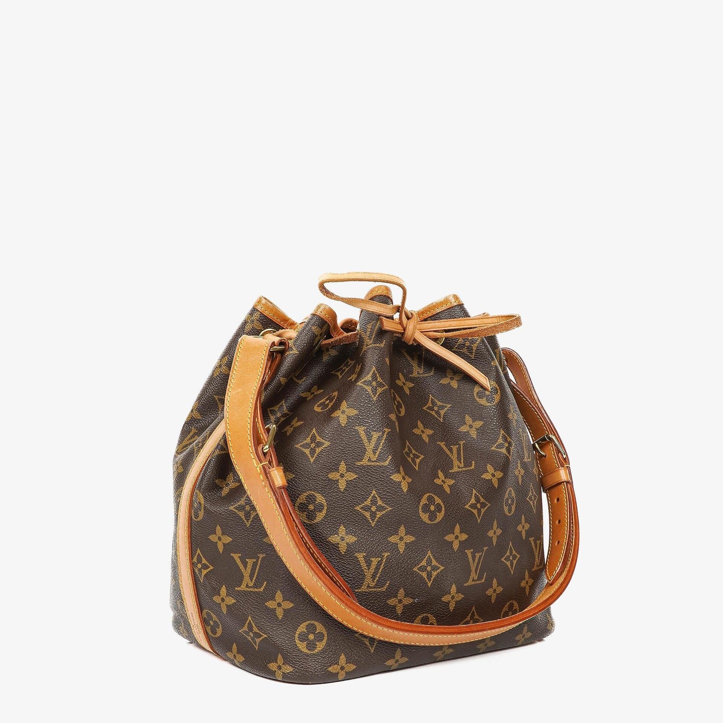 Louis Vuitton Petit Noe Monogram Canvas Shoulder Bag