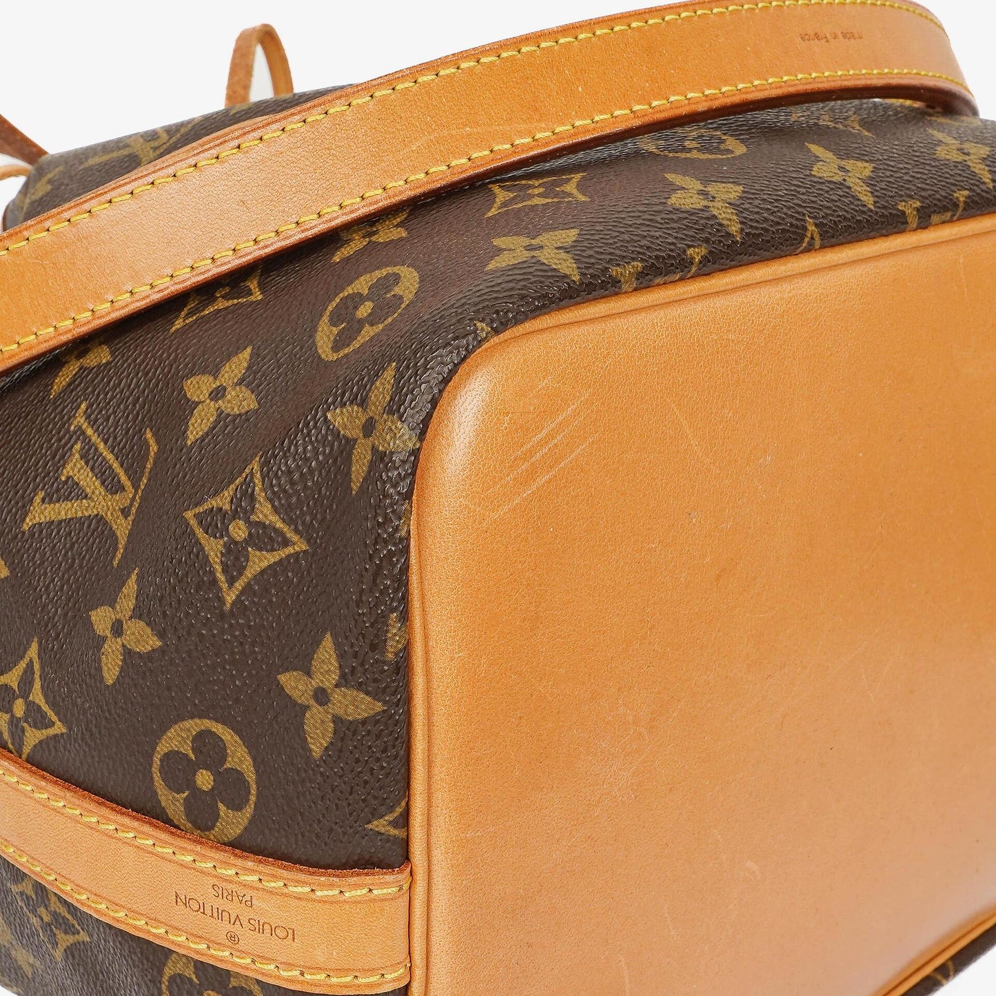 Louis Vuitton Petit Noe Monogram Canvas Shoulder Bag