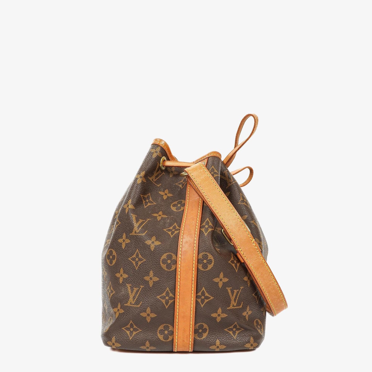 Louis Vuitton Petit Noe Monogram Canvas Shoulder Bag