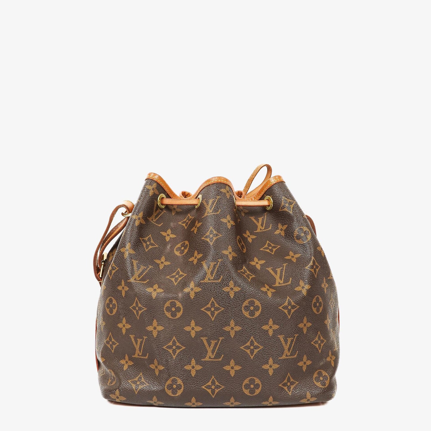 Louis Vuitton Petit Noe Monogram Canvas Shoulder Bag