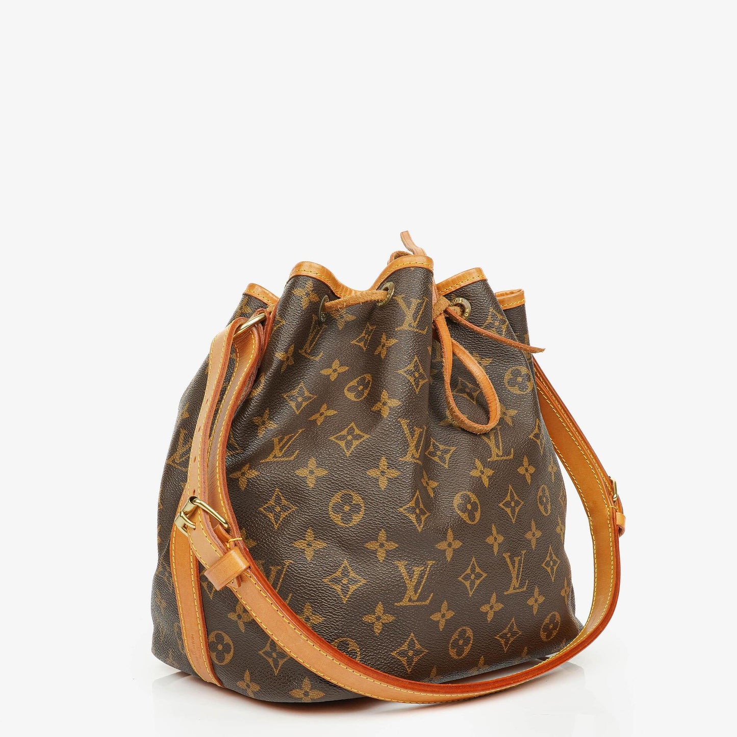 Louis Vuitton Petit Noe Monogram Canvas Shoulder Bag