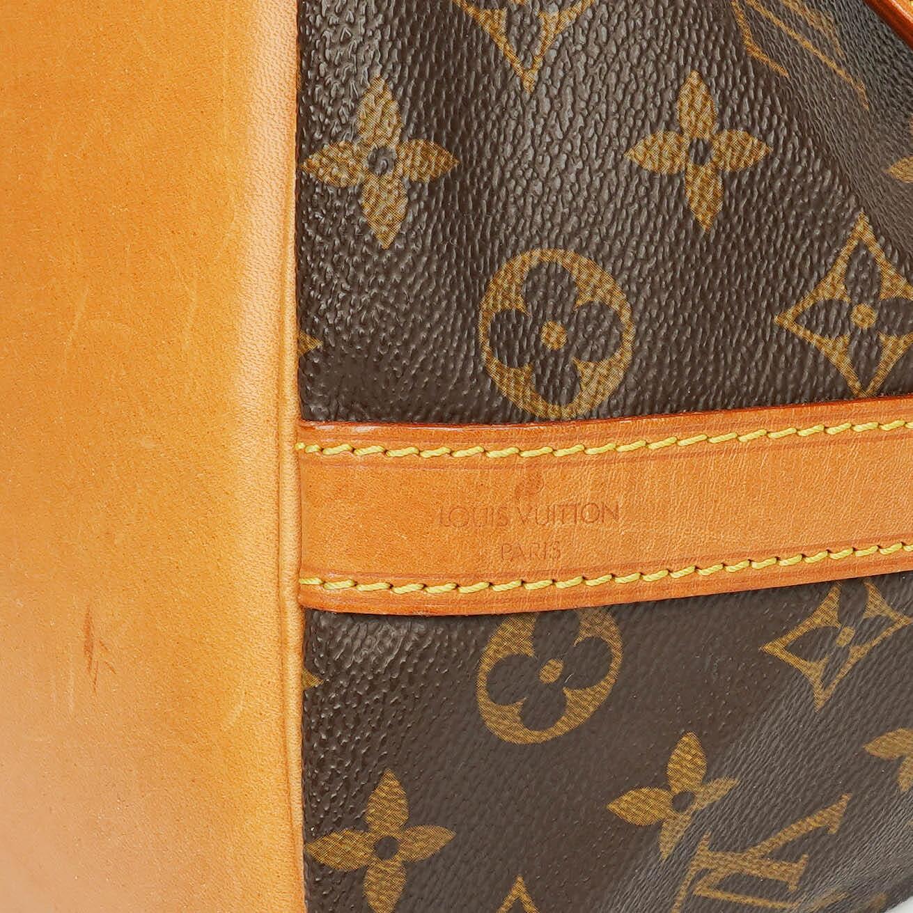 Louis Vuitton Petit Noe Monogram Canvas Shoulder Bag