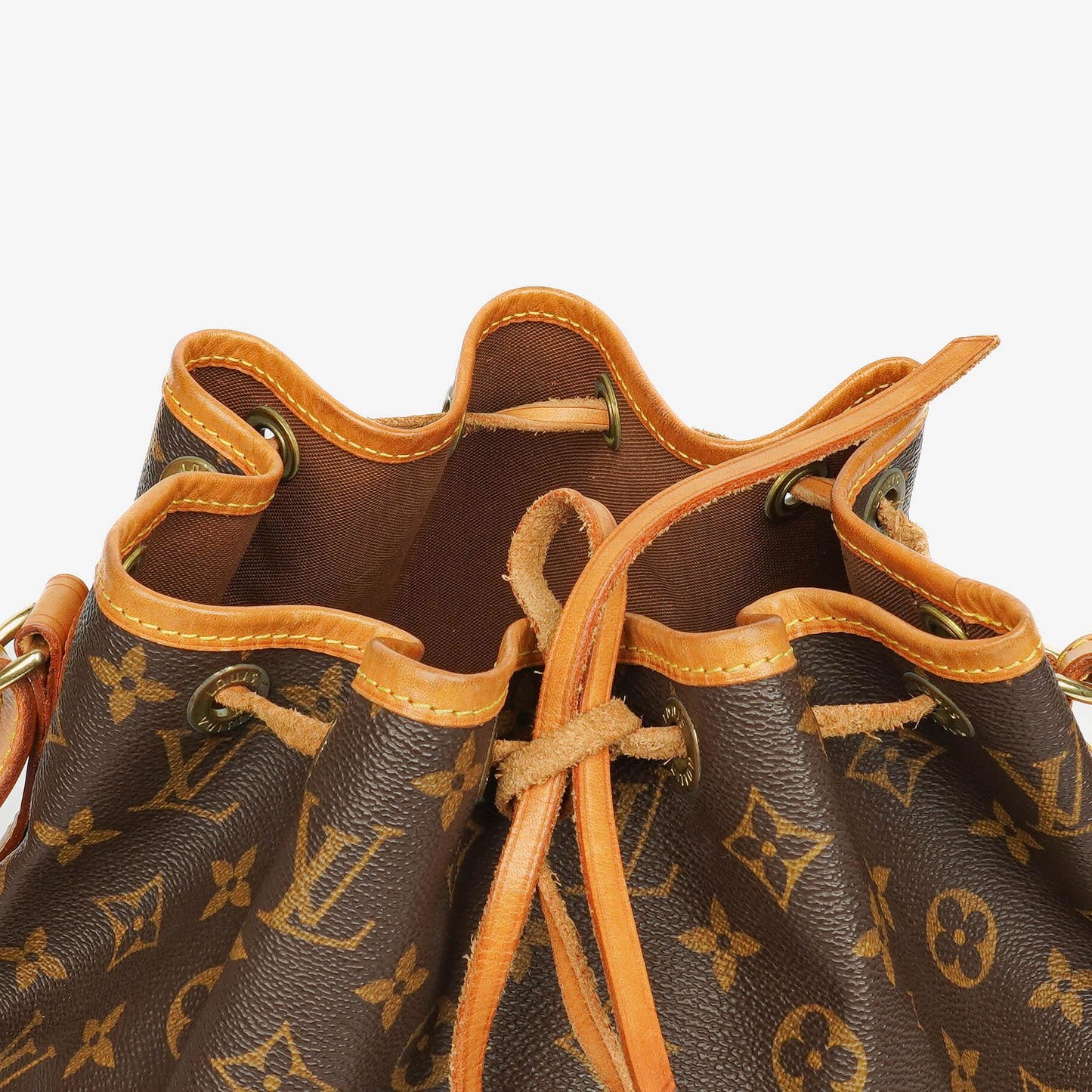 Louis Vuitton Petit Noe Monogram Canvas Shoulder Bag