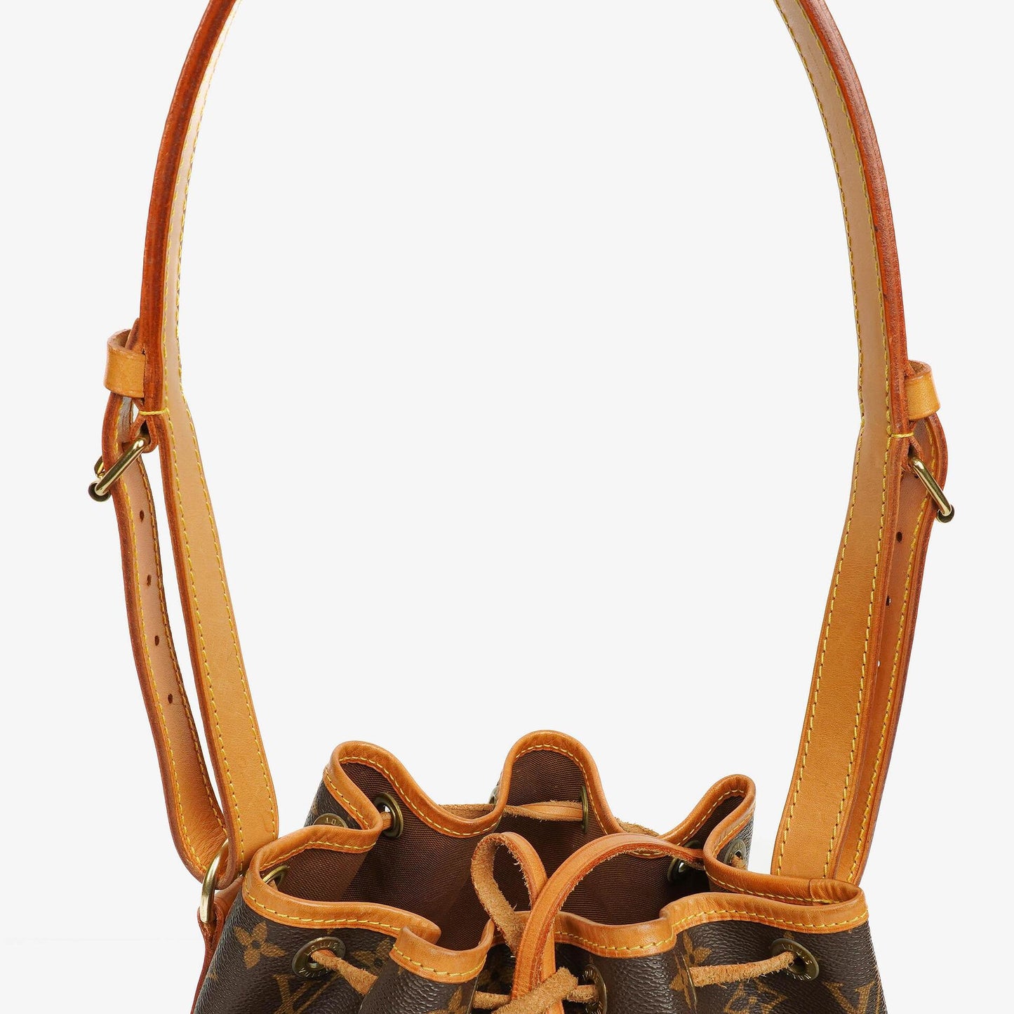 Louis Vuitton Petit Noe Monogram Canvas Shoulder Bag