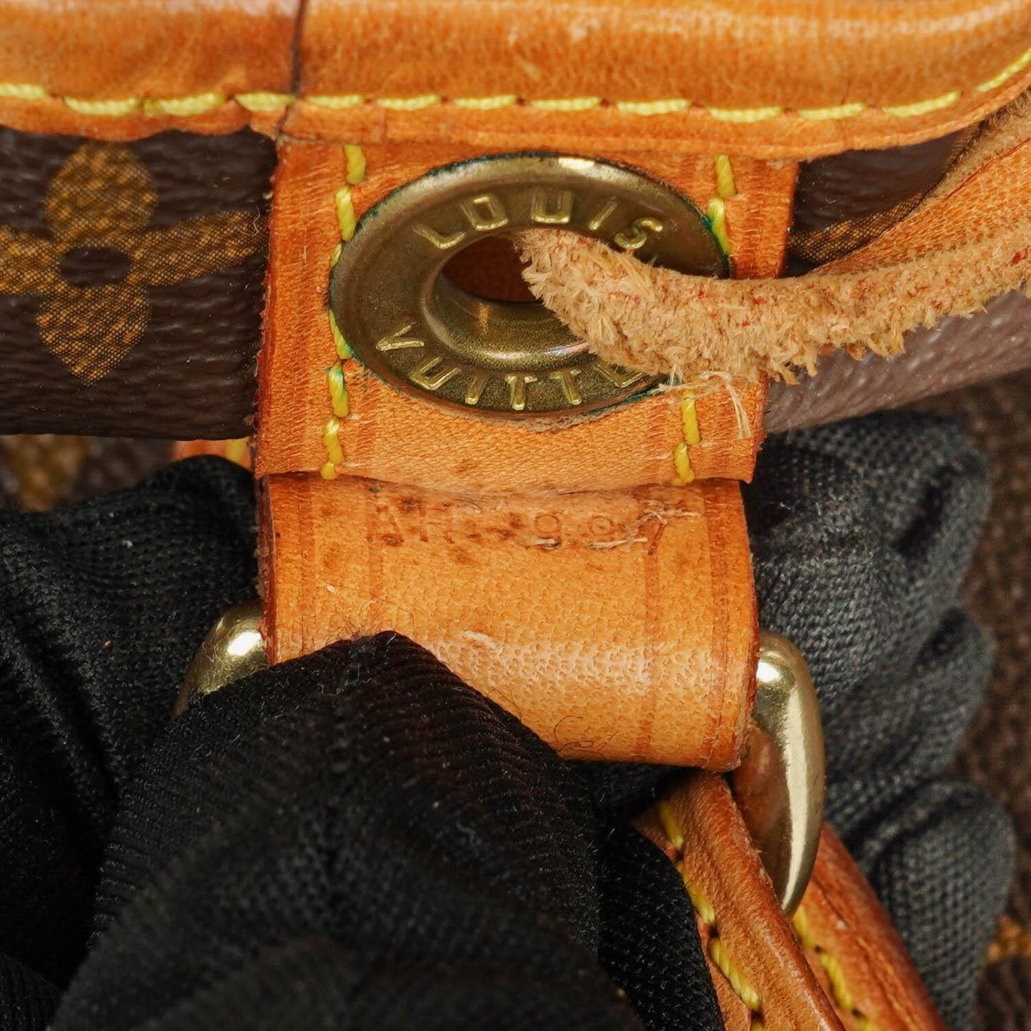 Louis Vuitton Petit Noe Monogram Canvas Shoulder Bag