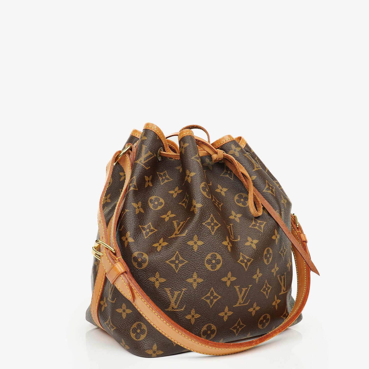 Louis Vuitton Petit Noe Monogram Canvas Shoulder Bag