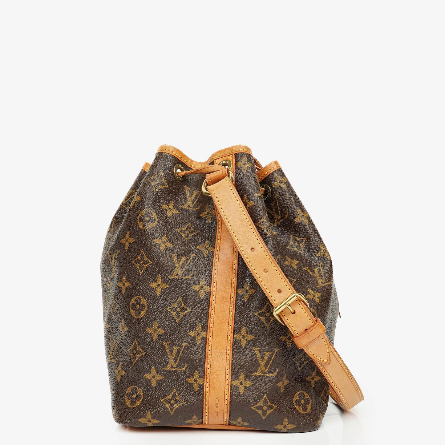 Louis Vuitton Petit Noe Monogram Canvas Shoulder Bag