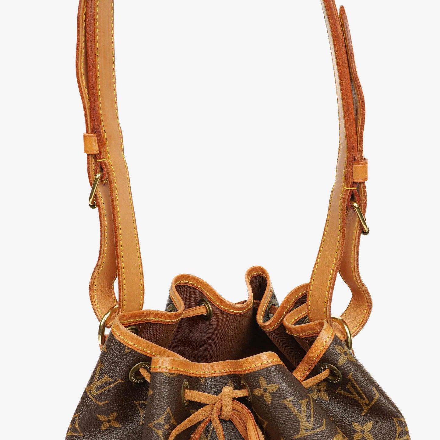 Louis Vuitton Petit Noe Monogram Canvas Shoulder Bag