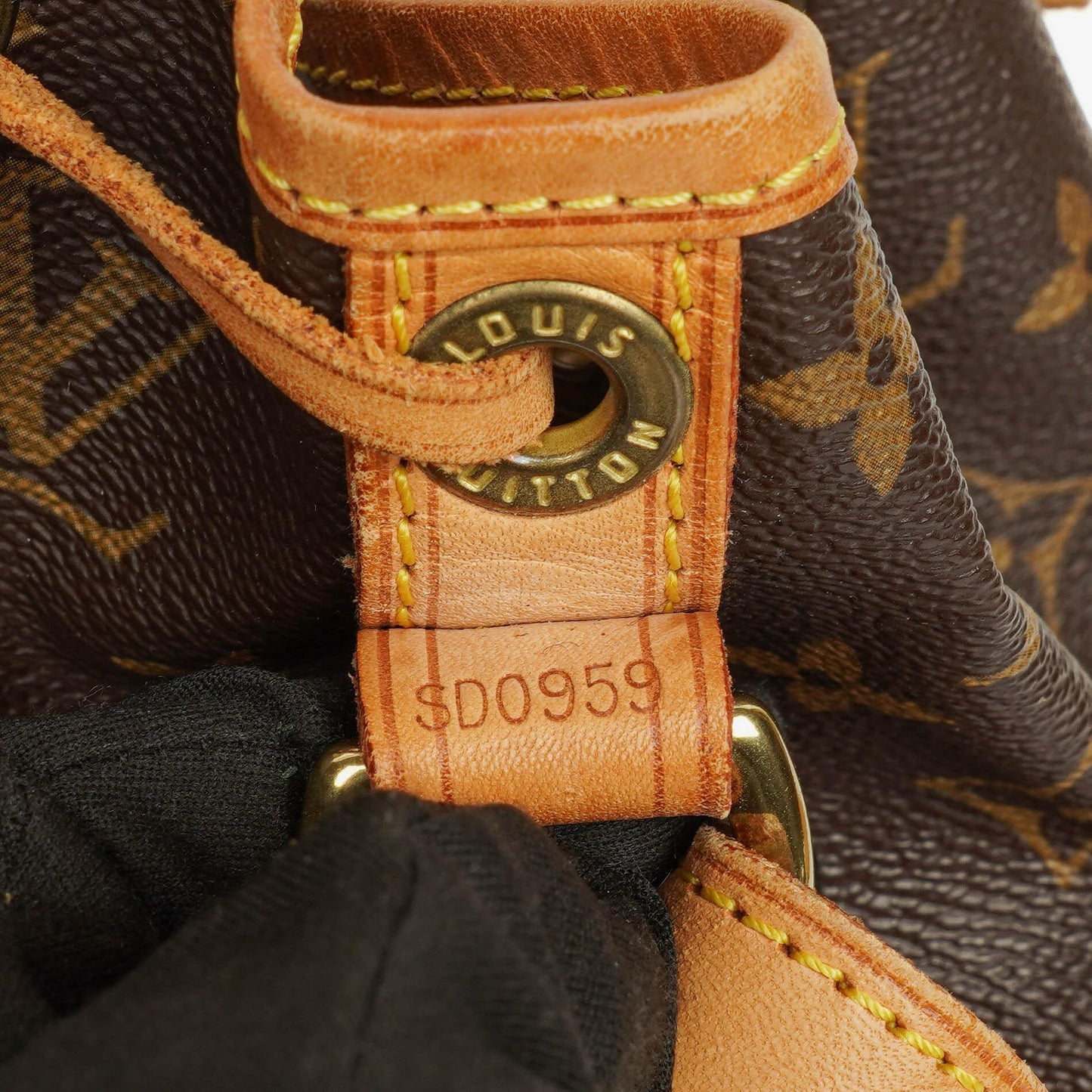 Louis Vuitton Petit Noe Monogram Canvas Shoulder Bag